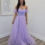kity lilac corset ballgown