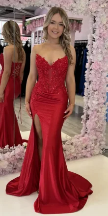 neveah corset fitted dress