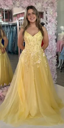 Carla Lemon Gown